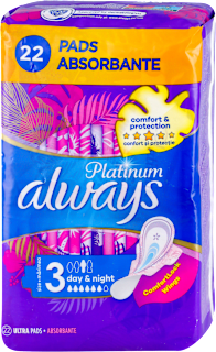 Platinum 3 day&night, ciklusni ulošci always