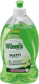 Detersivo piatti concentrato lime e fiori di mela Winni´s Naturel