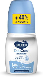 Deodorante roll-on DeoCare per pelli sensibili SAUBER