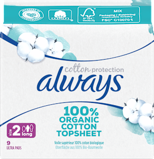 Cotton Protection vložky Ultra long always