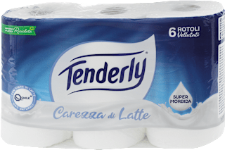 Carta igienica Carezza di Latte 2 veli Tenderly