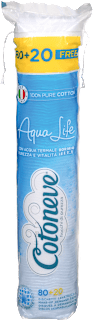 Bombažne blazinice Aqua Life 80 + 20 gratis Cotoneve
