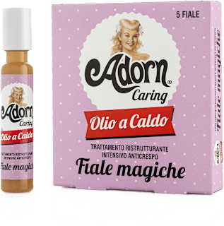 Olio a caldo trattamento ristrutturante intensivo anticrespo in fiale Adorn