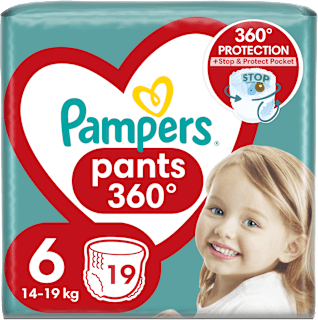 Pieluchomajtki rozmiar 6, 14-19 kg Pampers