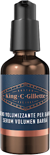 Siero volumizzante barba King. C. Gillette