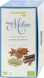 Mago Merlino tisana bio dopopasto REGINADIFIORI