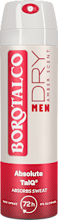 MEN DRY AMBER SCENT dezodorans sprej za muškarce - Absolute TalQ Borotalco