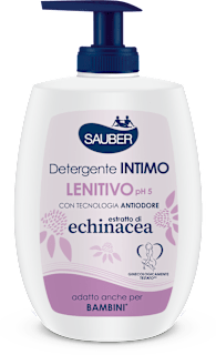 Detergente intimo lenitivo pH 5 SAUBER