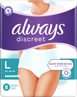 Pants Inkontinenz Gr. L always