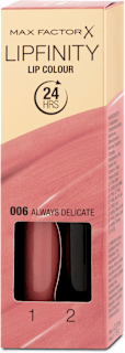 Ajakrúzs Lipfinity Liip Colour, Always Delicate 006 MAX FACTOR
