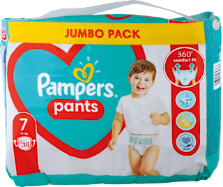 Pelene-gaćice jumbo pack vel. 7 (17 + kg) Pampers active baby