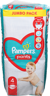 Pelene-gaćice jumbo pack vel. 4 (9 – 15 kg) Pampers active baby