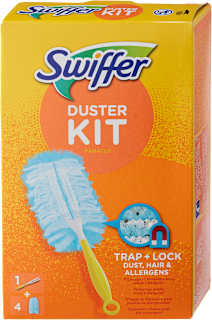Duster komplet za brisanje prašine – 1 drška + 4 zamjenjive metlice Swiffer