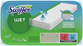 Náhradné vlhčené utierky na podlahu Wet Swiffer