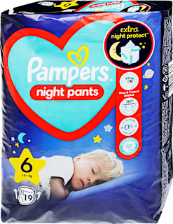 Night Pants, éjszakai bugyipelenka 15kg+ Pampers night pants