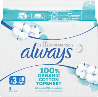 Cotton Protection vložky Ultra nigth always