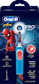 PRO Kids električna četkica za zube, Spiderman 3+ god Oral-B