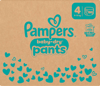 Baby Pants Baby Dry Gr.4 Maxi (9-15 kg), Monatsbox Pampers
