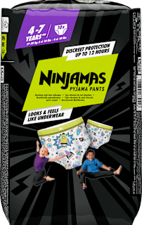 Pyjama Pants pelene-gaćice (17 – 30 kg) – Space  Ninjamas