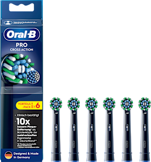 Aufsteckbürsten PRO CrossAction schwarz Oral-B