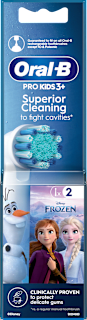 Testine di ricambio kids Superior Cleaning Frozen Oral-B