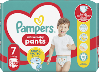 Pieluchomajtki Active Baby Pants 7 Pampers active baby