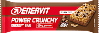 Barretta energetica Power Crunchy con gocce di cioccolato ENERVIT