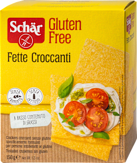 Kreker tost bez glutena Schär