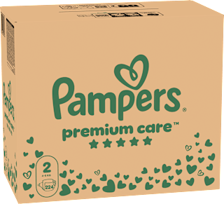 Plienky veľkosť 2 (4 - 8 kg) - mesačné balenie Pampers Premium Care