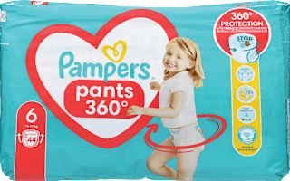 Hlačne plenice 360°, velikost 6 (14-19 kg) Pampers active baby
