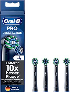 Aufsteckbürsten Pro Cross Action schwarz Oral-B
