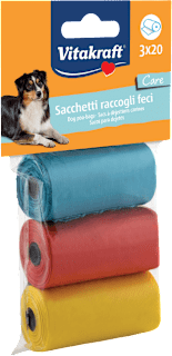 Sacchetti raccogli feci Vitakraft