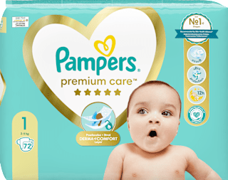 premium care jumbo pack pelene vel. 1 (2-5 kg) Pampers Premium Care