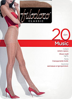 Чорапогащник Music 20 DEN, Nuage, XL filodoro
