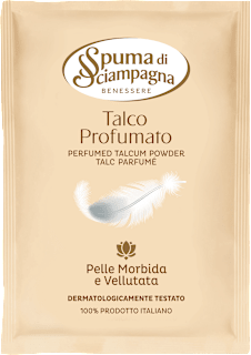 Talco profumato Spuma di Sciampagna