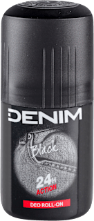 Black deo roll - on Denim