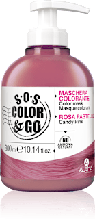 Maschera colorata SOS Color&Go rosa ALAMA PROFESSIONAL