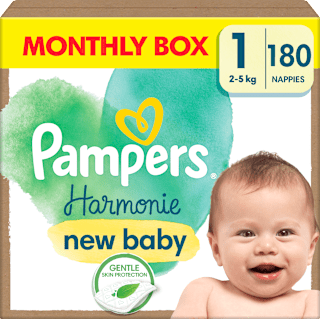 new baby pleny, velikost 1 Pampers Harmonie