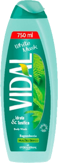 Pena za tuširanje - beli mošus VIDAL