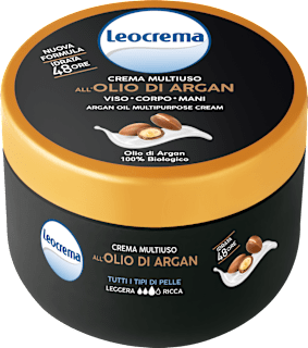 Crema multiuso all'olio di argan Leocrema