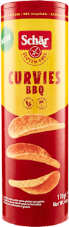 Curvies BBQ čips Schär