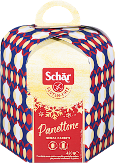 Brezglutenski kolač z rozinami Panettone Schär