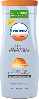 Latte doposole abbronzante Leocrema