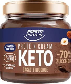 Crema proteica al cacao Keto ENERVIT
