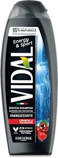 Doccia shampoo uomo Energy&Sport VIDAL