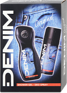 Set gel de duș + deodorant Denim