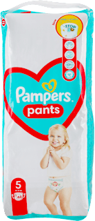 Pants, pelene gaćice, veličina 5 (12- 17 kg) Pampers active baby