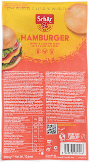Kruhki za hamburger brez glutena Schär