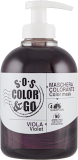 Maschera colorata SOS Color&Go viola ALAMA PROFESSIONAL