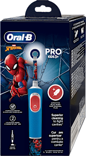 PRO KIDS SPIDER-MAN dečija električna četkica za zube, 3+ godina Oral-B